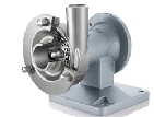 Fristam shear pump for homogenising dispersing emulsifying dissolving