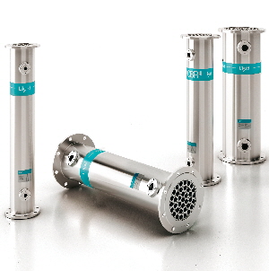 stainless steel housing for ceramic membranes