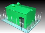 remote chlorine dosing plant