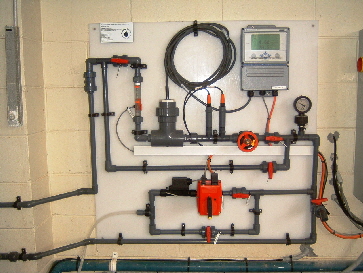 scrubber chlorine dosing system