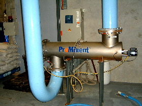 medium pressure UV chloramine destruction