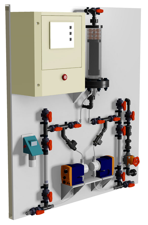 2Chemical Chlorine Dioxide Acid Chlorite Generators